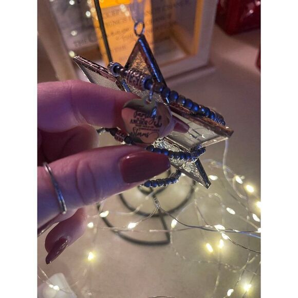 Handmade Blue Beaded Wrap Bracelet/ Wrap Bracelet for her/ Family Bracelet/ Char - Picture 7 of 7